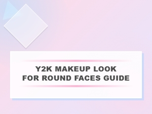Y2k Makeup Looks for Round Faces: Flattering Styles That Defined an Era